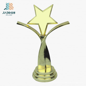 Versorgung 21,5 cm Günstige Award Cups Benutzerdefinierte Gold Star Metall Werbe Trophy